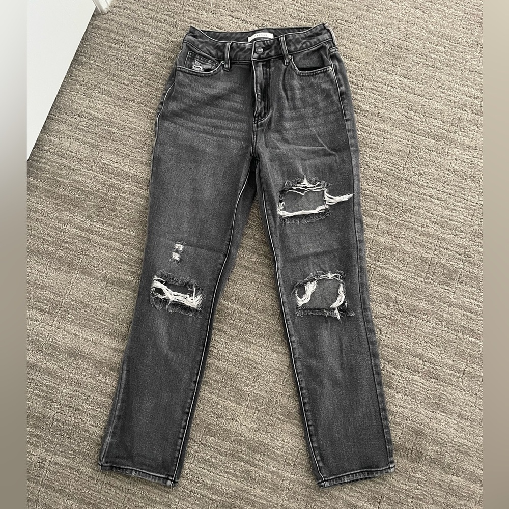 Pacsun high rise mom jeans in black